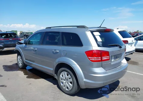 2017 Dodge Journey Se из США, поврежденный, VIN 3C4PDCAB9HT505053